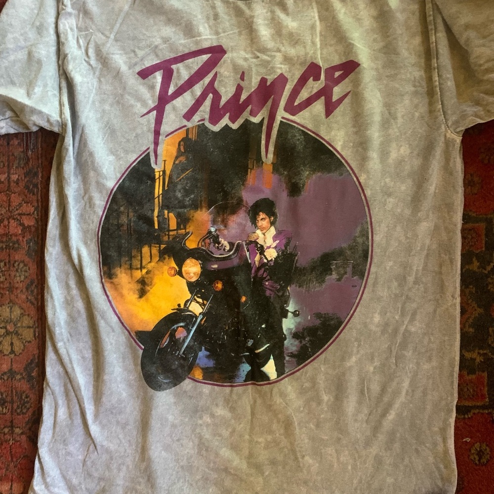 Prince T-Shirt with Purple Design